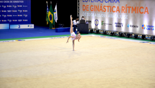 Aracaju recebe Campeonato Brasileiro de Ginastica Ritmica a partir desta quarta 1o
