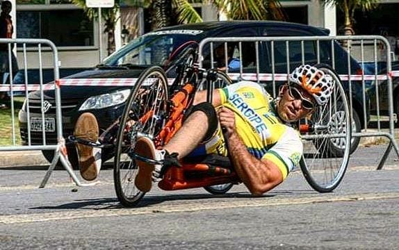 Atleta Ulisses Freitas volta a competir e representa Sergipe na Copa Brasil de Paraciclismo Estrada