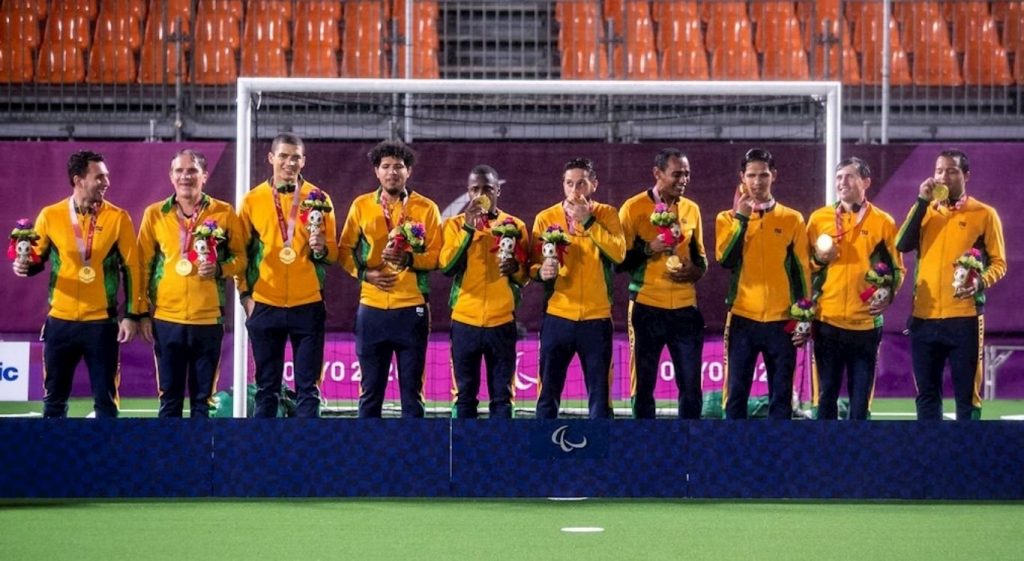Brasil ganha ouro apos vencer Argentina no futebol de cinco e mantem invencibilidade historica