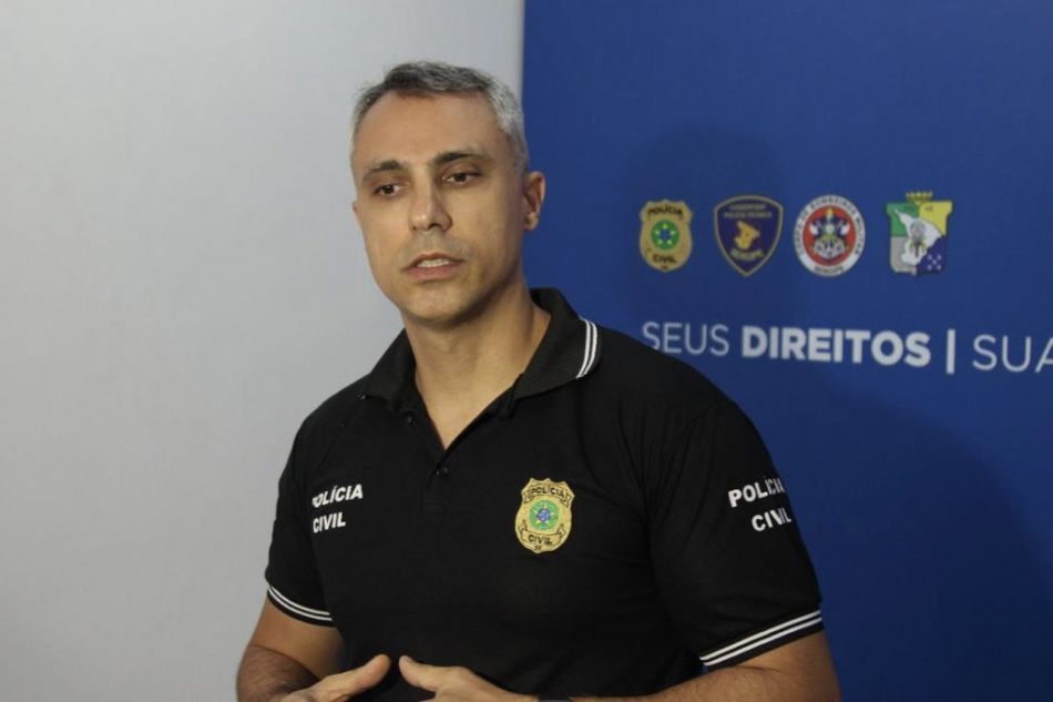 Delegado baleado segue internado em estado grave no Huse
