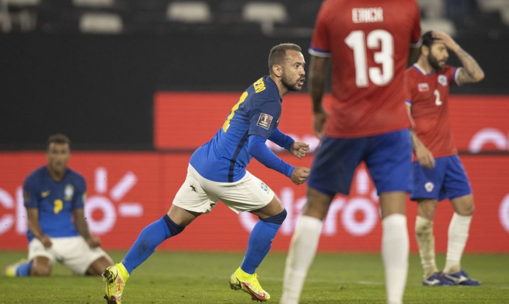 Eliminatorias da Copa Brasil vence Chile e segue com 100 de aproveitamento