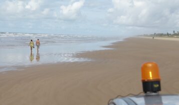 Homem e encontrado morto na praia da Orla de Atalaia em Aracaju