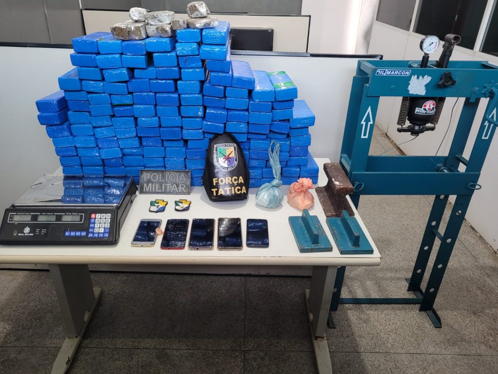 Mais de 90 kg de drogas sao apreendidas pela PM dentro de galinheiro em Socorro