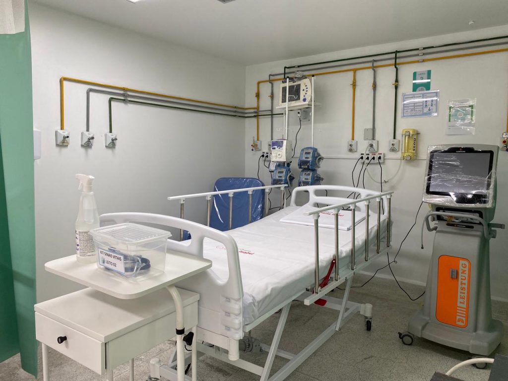 Numero de pacientes internados com a covid 19 em Sergipe cai para 40