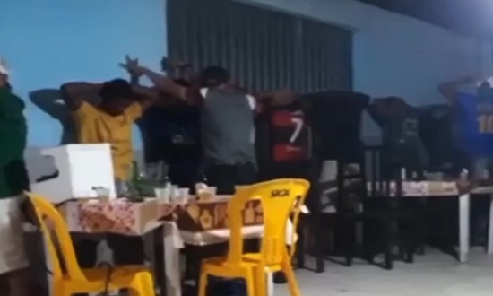 Policia encerra festa com aglomeracao em balneario de Riachao do Dantas
