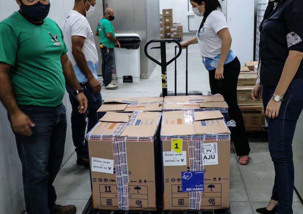 SES distribui mais de 135 mil doses de vacina para municipios sergipanos nesta quinta 9