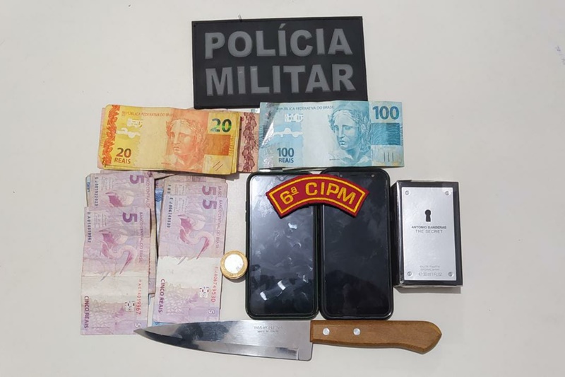 Suspeito e preso