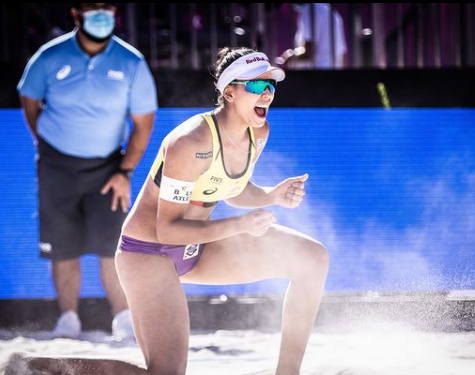 Agatha e Duda avancam para as quartas de final em torneio internacional na Italia