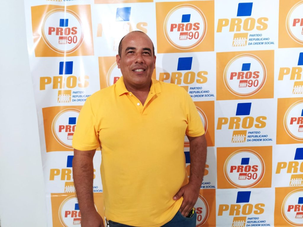 Cabo Amintas assume presidencia do PROS em Sergipe Me senti muito honrado