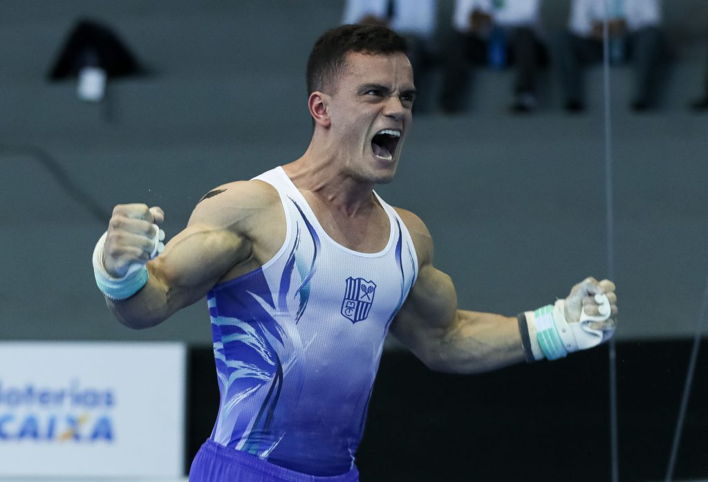 Caio Souza leva quatro ouros e Jade Barbos de volta ao podio confira resultado do Brasileiro de Ginastica