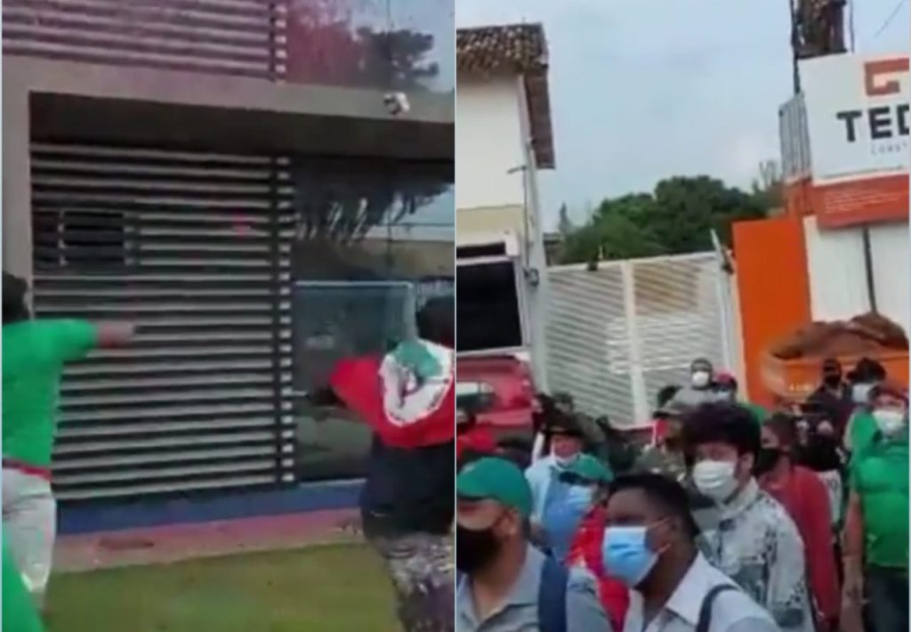Em ato manifestantes do MST invadem e depredam sede da Aprosoja em Brasilia veja video