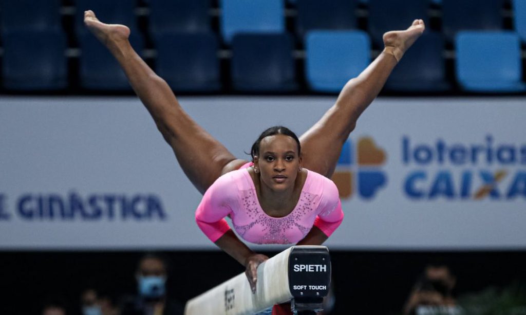 Em solo sergipano Rebeca Andrade brilha no 1o dia do Brasileiro de Ginastica Artistica