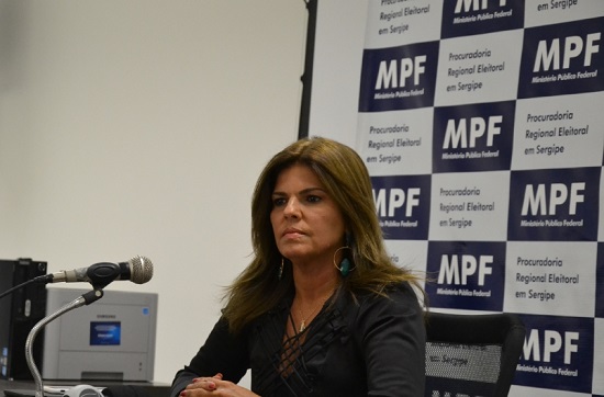 Eunice Dantas e a nova procuradora chefe do MPF SE