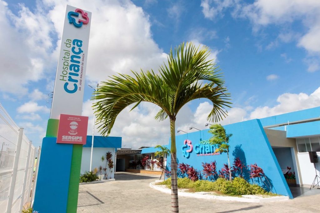 Hospital da Crianca de Sergipe e entregue apos reforma com mais de R 5 mi investidos