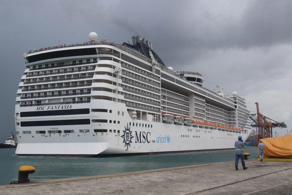 Ministerio do Turismo anuncia volta de cruzeiros maritimos em novembro