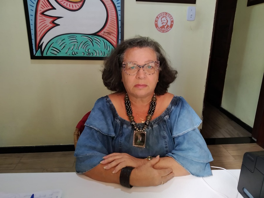 Professora Angela Melo critica politica da prefeitura de Aracaju Desvalorizacao do magisterio