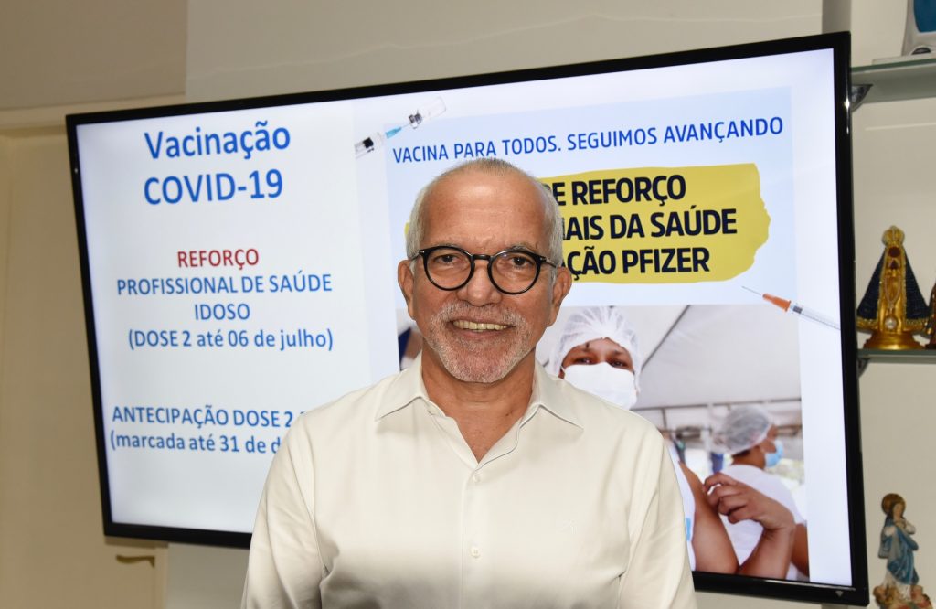 Covid 19 Aracaju anuncia nova antecipacao da Pfizer e amplia dose de reforco
