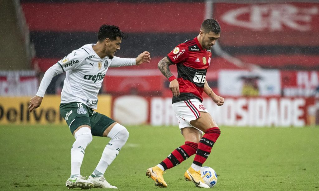 Flamengo e Palmeiras se enfrentam pela final da Libertadores neste sabado 27