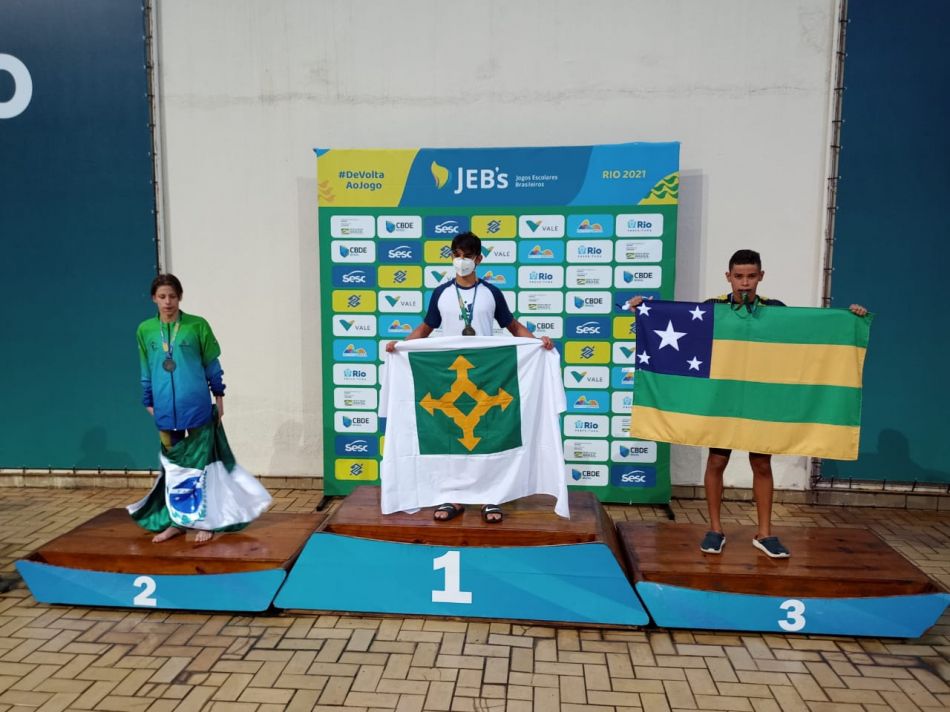Jogos Escolares Brasileiros Sergipe fatura prata e bronze na natacao e atletismo