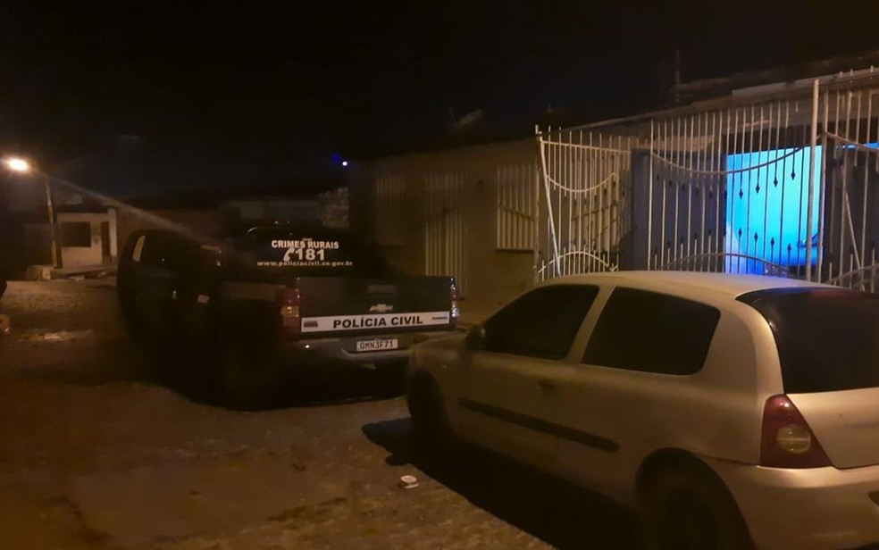 Trio e preso suspeito de roubo de gado no interior sergipano