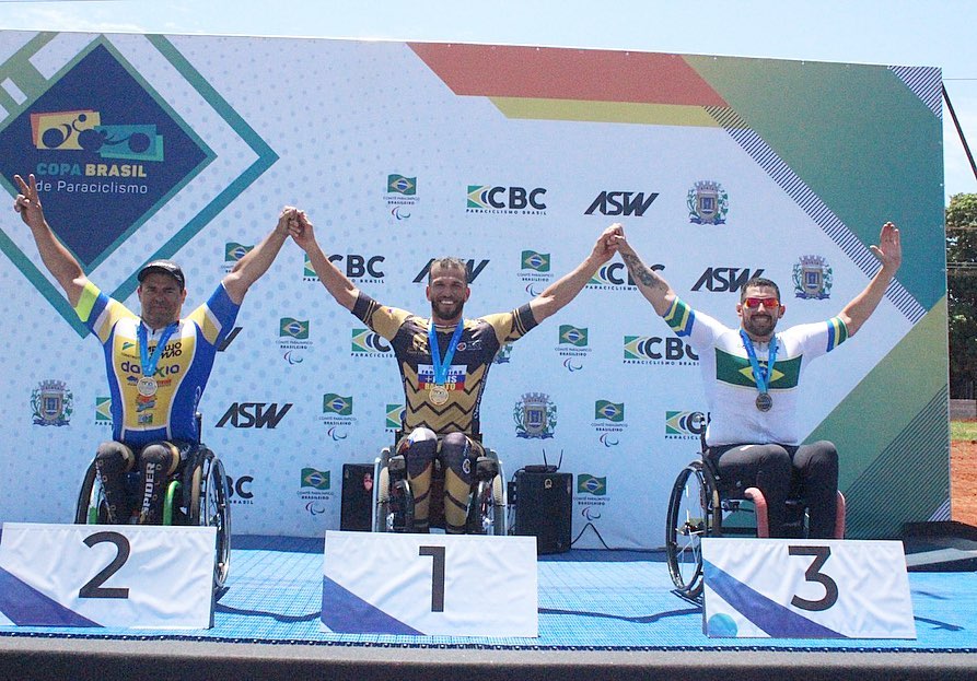 Ulisses Freitas conquista mais dois ouros na Copa Brasil de Paraciclismo