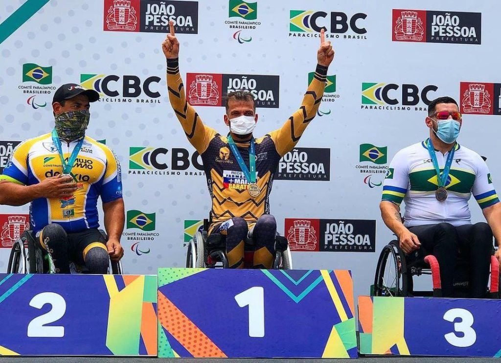 Ulisses Freitas volta as pistas para ultima etapa da Copa do Brasil de Paraciclismo Estrada