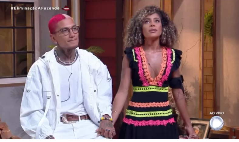 A Fazenda Dynho e Sthefane sao eliminados e causam polemica nas redes