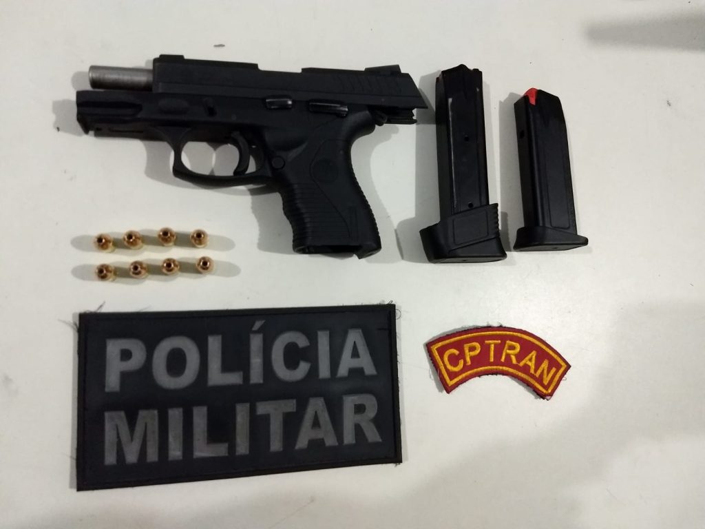 Condutor embriagado e flagrado com arma de fogo durante Blitz da Lei Seca