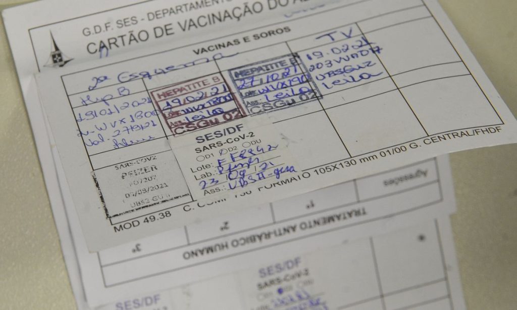 Covid 19 Brasil registra 22 milhoes de casos e 6154 mil obitos