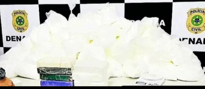 Denarc fecha laboratorio de refino e apreende 100kg de cocaina em Socorro