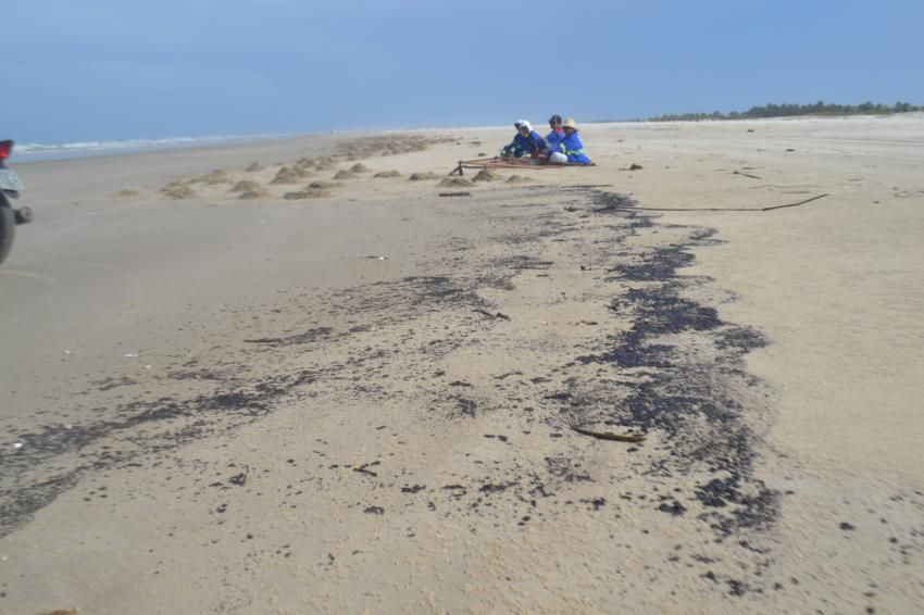 PF conclui que oleo que atingiu praias do Nordeste veio de petroleiro grego