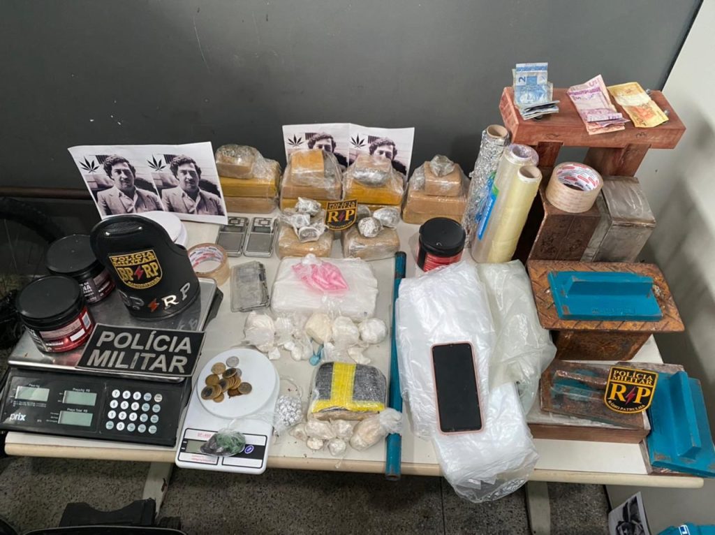 Policia Militar apreende mais de 6kg de drogas no Jabotiana em Aracaju