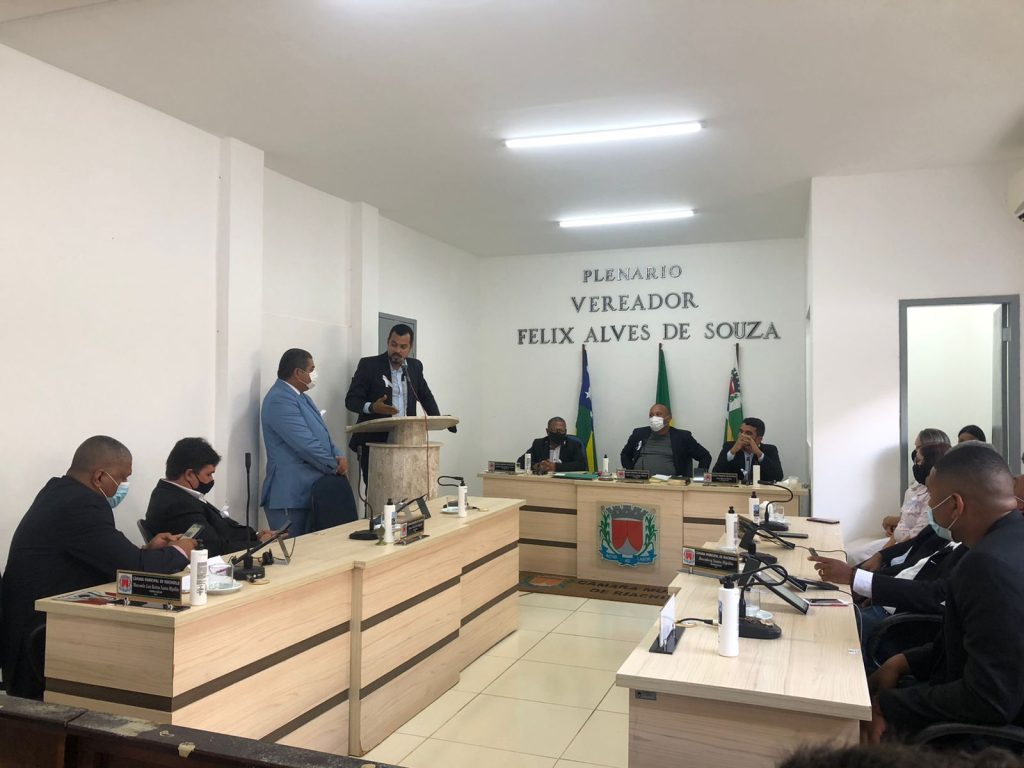 Suplente de vereador do MDB toma posse na Camara de Riachuelo