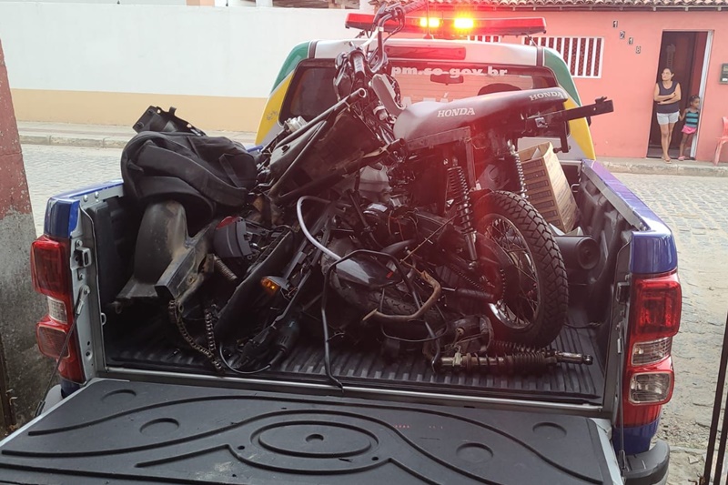Apos denuncia homem e preso por receptacao de motocicleta roubada em Nossa Senhora do Socorro
