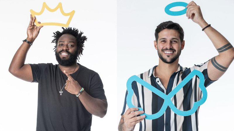 Douglas Silva e o primeiro lider do BBB 22 Rodrigo conquistou o primeiro anjo