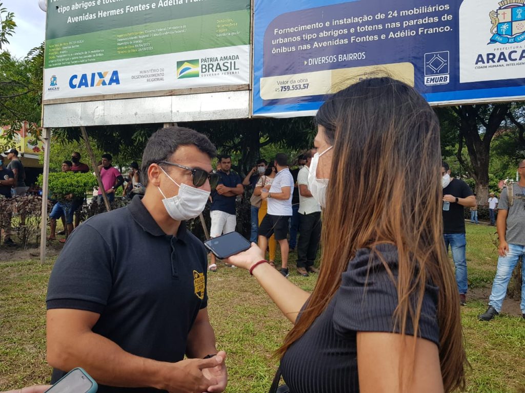 Em novo ato publico presidente da Adepol diz que busca dialogo com governador