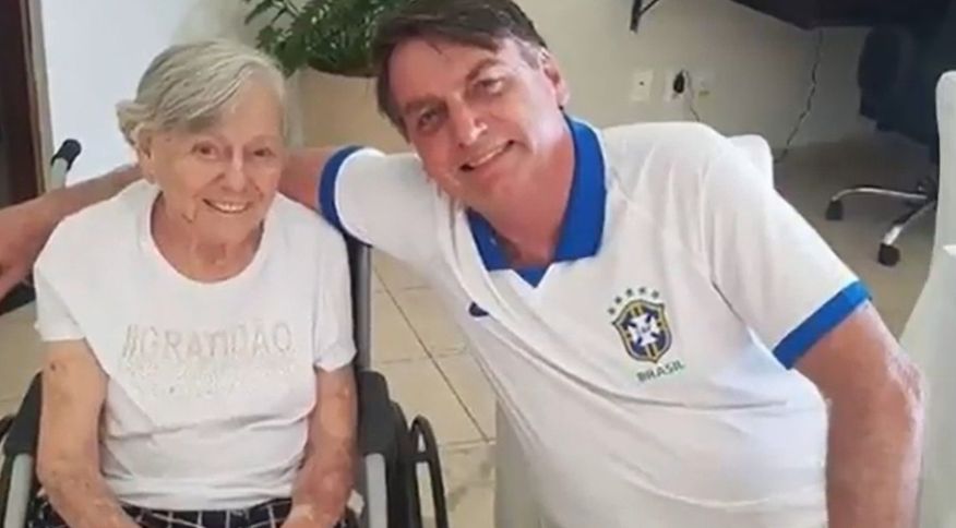 Morre mae de Bolsonaro aos 94 anos
