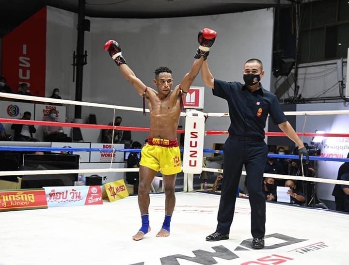 Sergipano Noelisson Nunes vence por nocaute em luta de Muay Thai na Tailandia