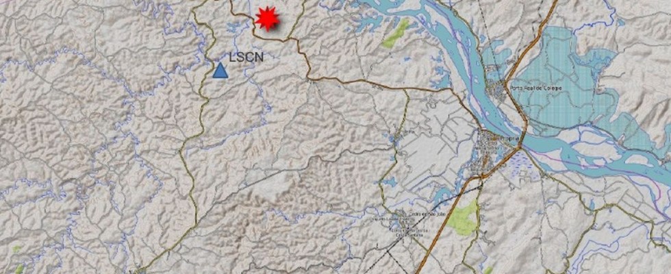 Tremor de terra e registrado em Canhoba nesta quarta 26