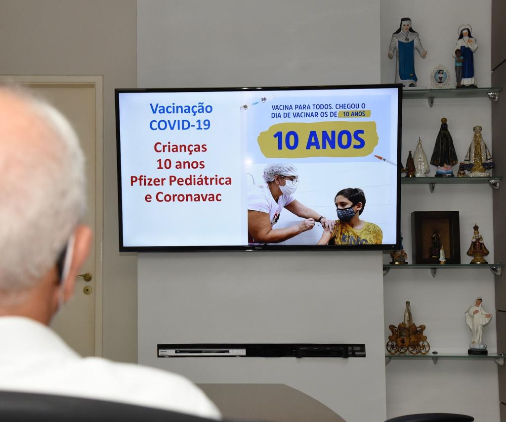Vacinacao de criancas com 10 anos sem comorbidades comeca em Aracaju nesta quarta 26