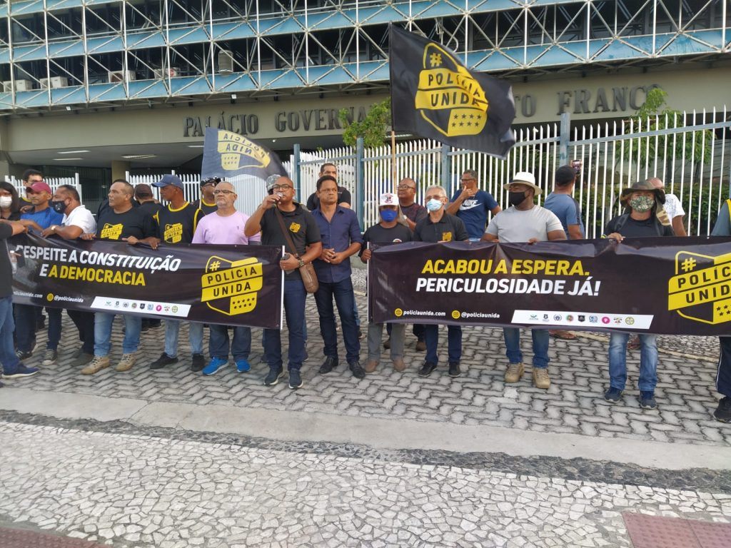Apos ato Governo apresenta contraproposta aos membros da Policia Unida nesta quarta 16.