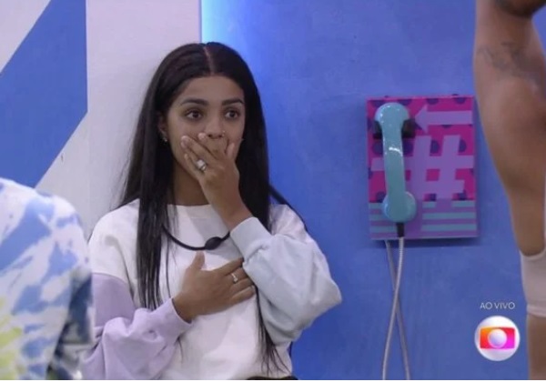 BBB22 Brunna atende primeiro Big Fone e indica Gustavo ao paredao