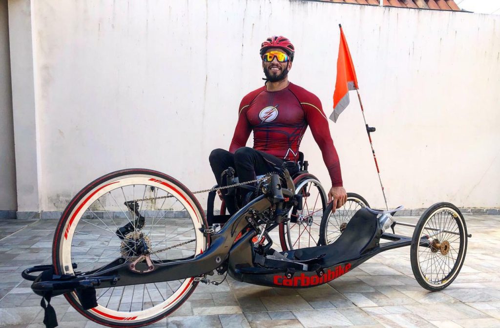 Ulisses Freitas se prepara para o Pan Americano de Paraciclismo Estou treinando para ser campeao