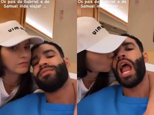Andressa Suita e Gusttavo Lima reatam romance e fazem viagem juntos para Portugal