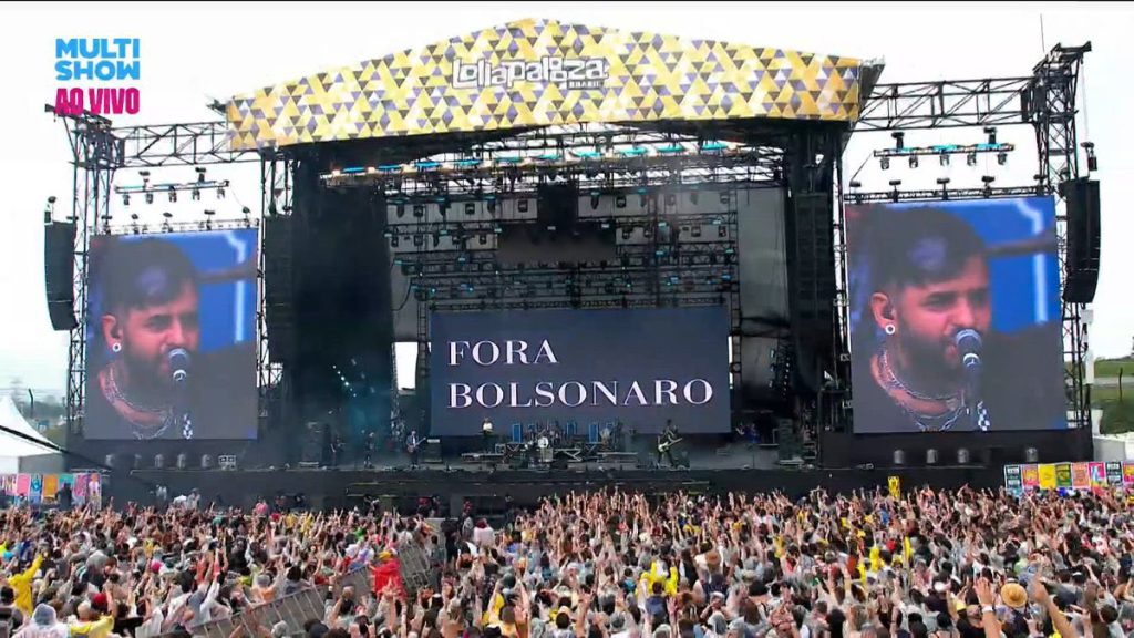 Apos decisao do TSE banda Fresno se manifesta contra Bolsonaro no Lollapalooza