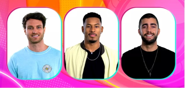 BBB22 Lucas Paulo Andre e Pedro Scooby estao no decimo paredao