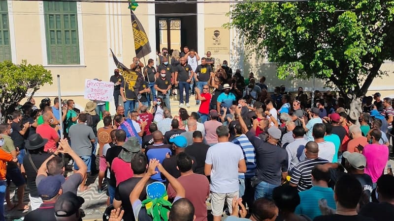 Policia Unida diz que projeto de Belivaldo para a Seguranca Publica contraria as negociacoes