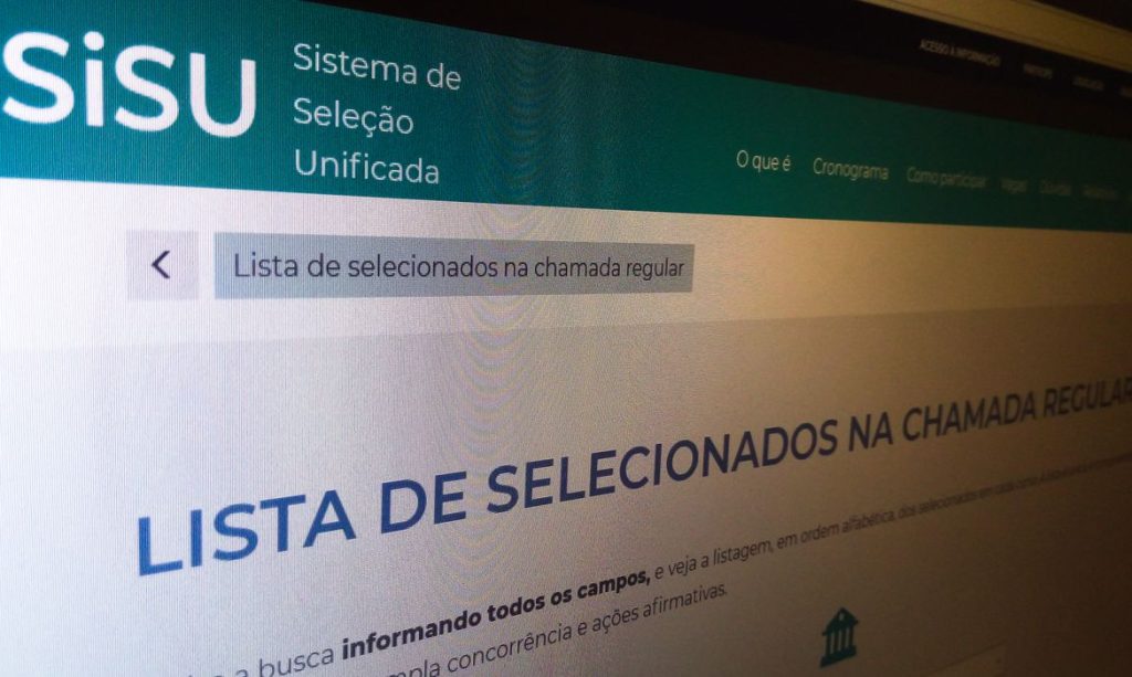 Selecionados na 1a chamada do Sisu tem ate esta terca 8 para fazer matricula