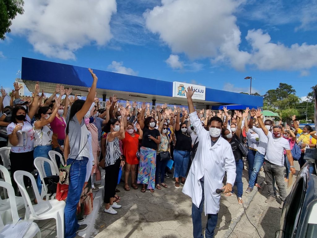 Servidores da Saude de Aracaju podem fazer greve por tempo indeterminado em Abril