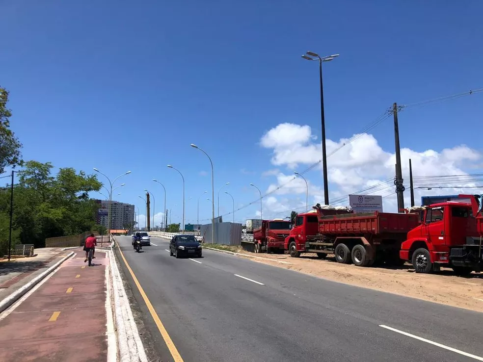 Transito na ponte sobre o Rio Poxim vai ficar em meia pista neste sabado 26